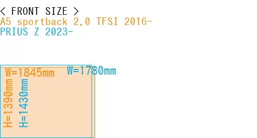#A5 sportback 2.0 TFSI 2016- + PRIUS Z 2023-